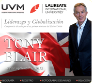 Boxmedia/UVM Tony Blair UVM